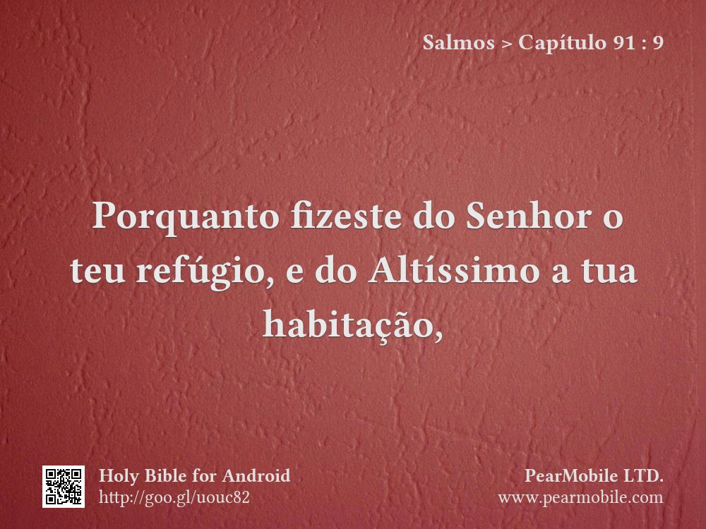 Salmos, Capítulo 91:9